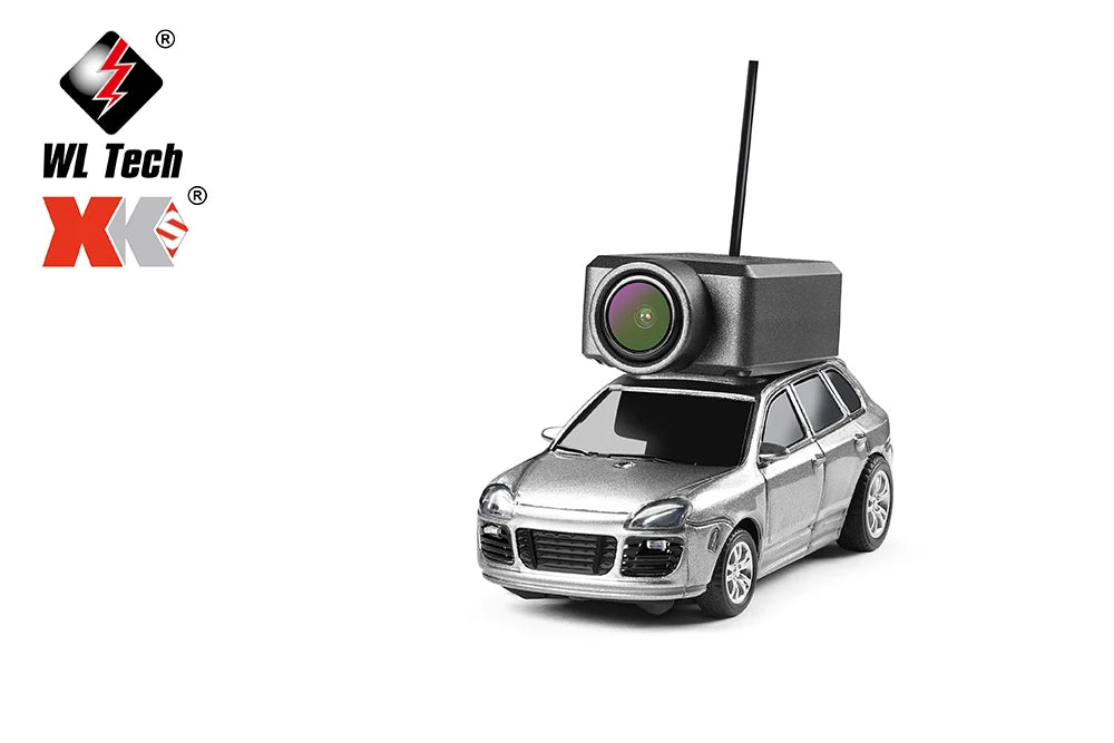 WLtoys 6401 1:64 Mini coche RC 2,4G Control remoto con cámara FPV 720P y aplicación WiFi, nuevo juguete de carreras de control remoto para regalo para niños y niñas