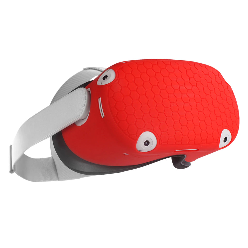 Funda de silicona para Oculus Quest 2 Quest2, accesorios inteligentes, gafas de realidad Virtual 3D VR, auriculares, casco, conjunto de protección de la piel