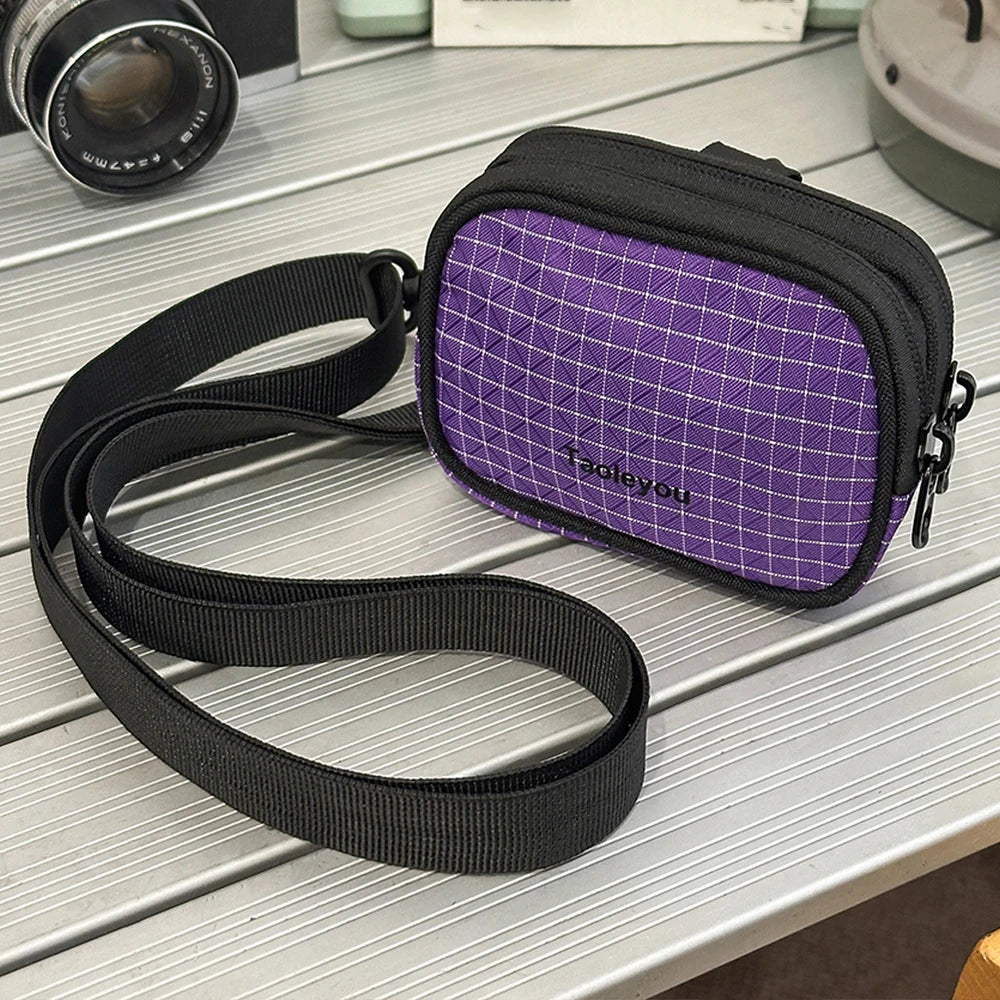 Bolso Cruzado EDC de Nailon Ligero para Hombre