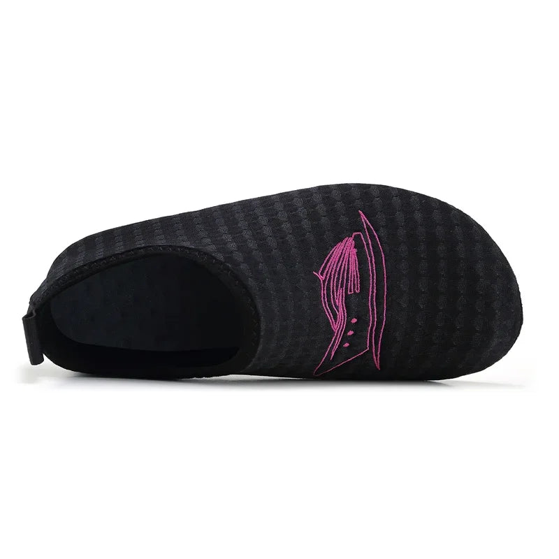 Zapatos acuáticos de secado rápido para hombre y mujer, zapatillas de playa ligeras, suaves y antideslizantes, talla Original 34-49, 2024