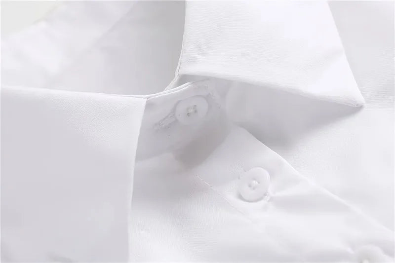 Cuello de Camisa Falso de Talla Única, Elegante y Desmontable con Botones para Estilo de Atuendo en Capas, Accesorio de Moda, Diseño sin Mangas