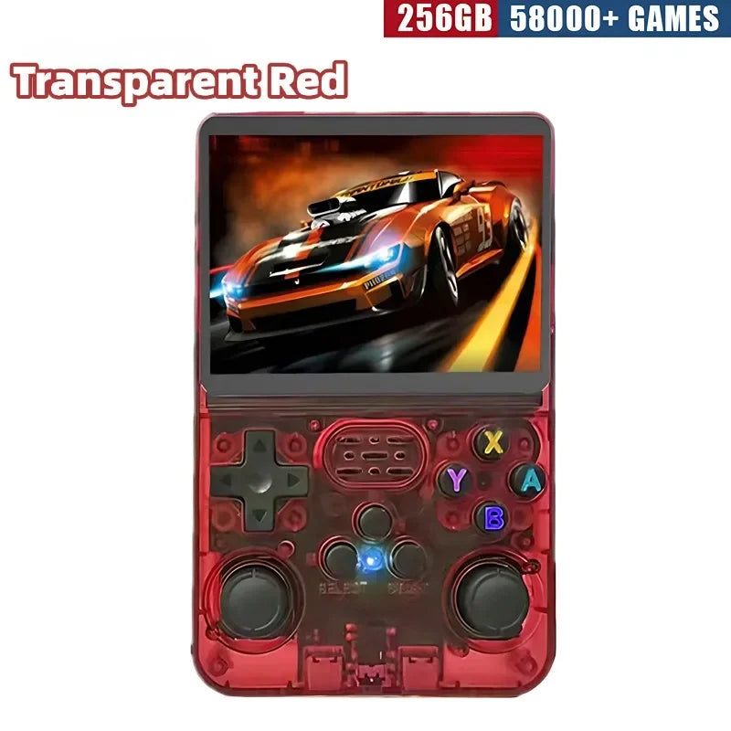 Consola de Juegos Portátil Retro R36S Pro, Pantalla IPS de 3.5 Pulgadas, 64GB a 256GB