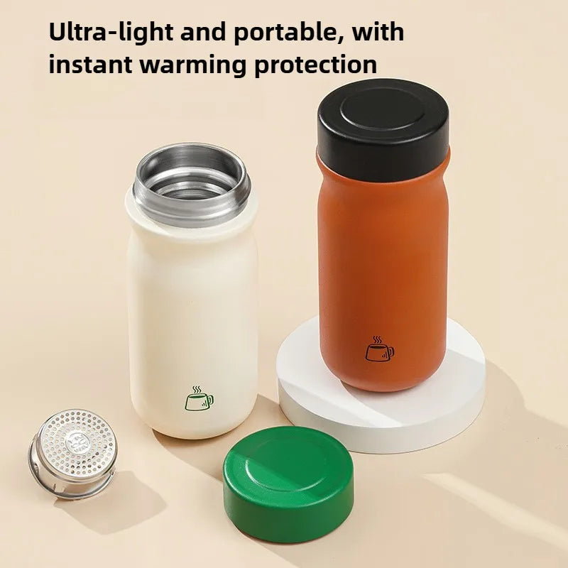 Vaso térmico mini portátil de acero inoxidable