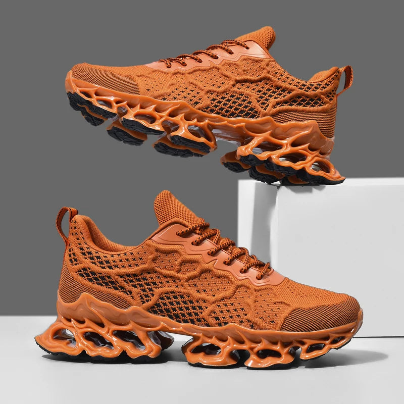 tenis masculino zapatos de hombre zapatillas hombre Zapatillas deportivas de lujo para hombre, zapatos informales para correr, mocasines de moda, color blanco
