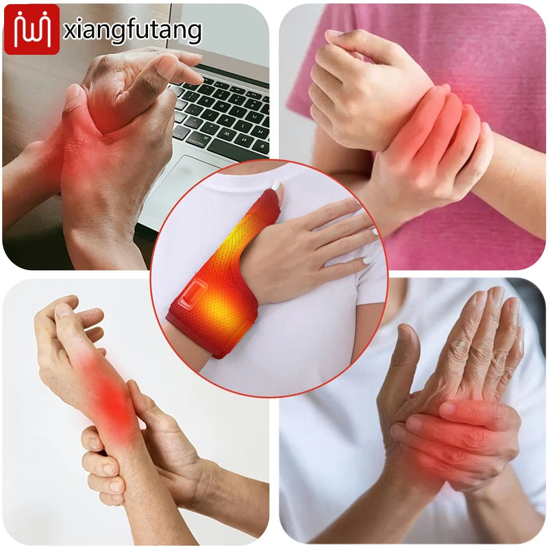 Masajeador de Manos y Dedos con Calefacción y Vibración