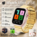 Para reloj IOS Ultra 2 SE hombres mujeres pulsera inteligente 1000mAh batería GPS AMOLED pantalla Bluetooth llamada deporte reloj inteligente impermeable