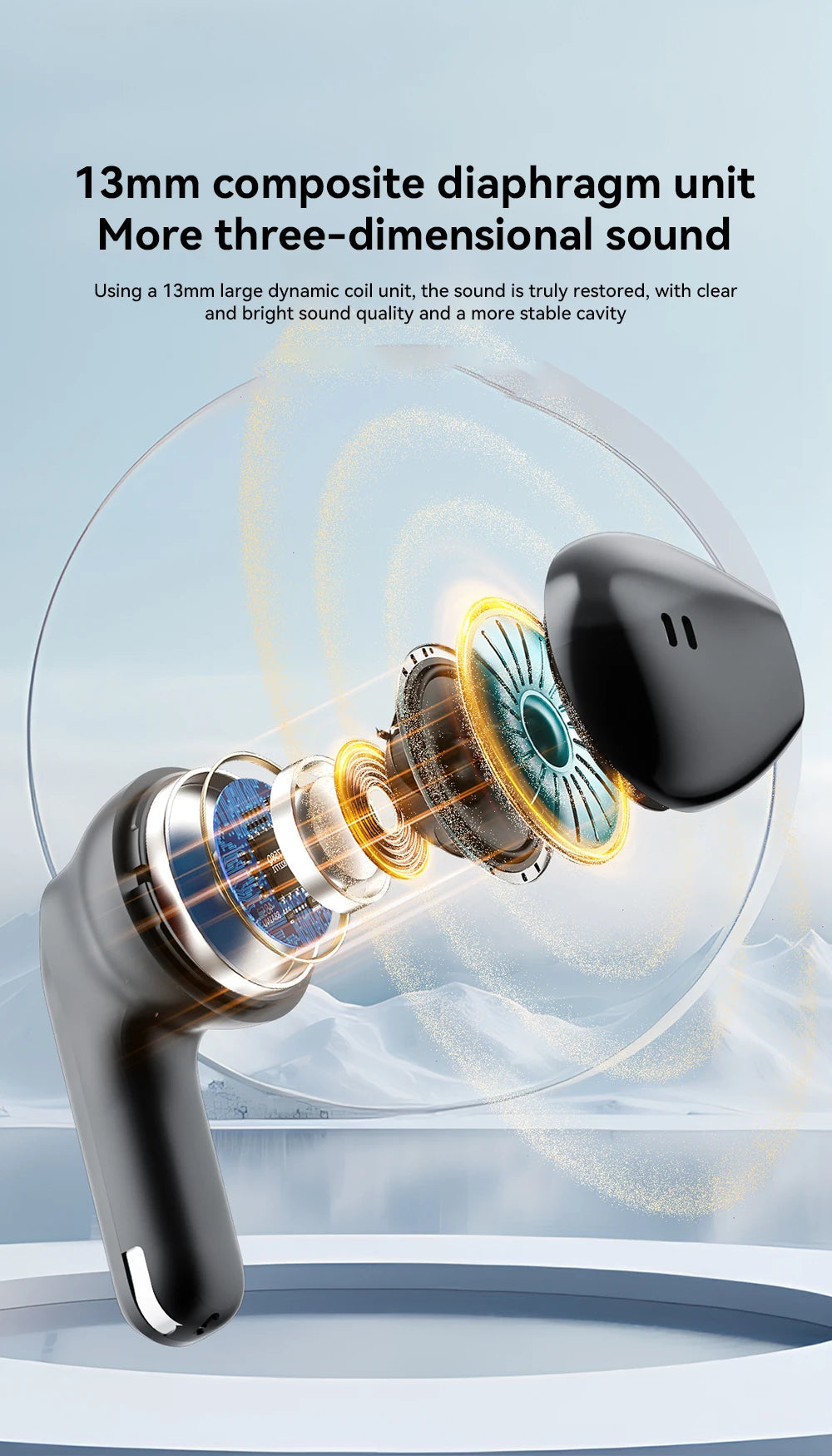 MONSTER GT15 Auriculares Bluetooth 5.4 Estéreo
