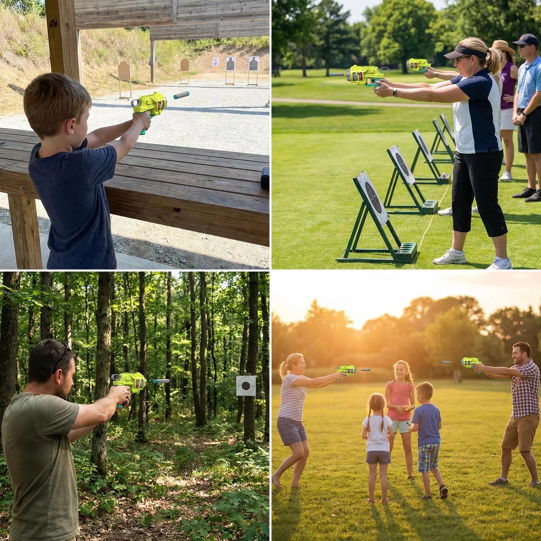 Nuevo Lanzador Manual de Dardos de Espuma para Niños, Pistola de Juguete de Combate con Munición Segura, Opciones Multicolor para Niños
