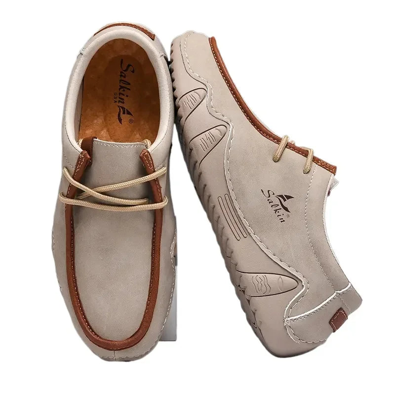 Mocasines casuales para hombre ligeros, transpirables y antideslizantes