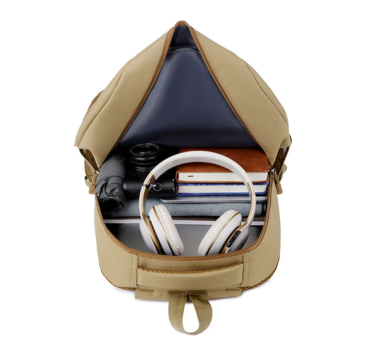 Mochila universal para hombres y mujeres, mochila multiusos para computadora portátil de gran capacidad, mochila de viaje duradera con compartimento de seguridad