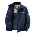 Chaqueta polar para hombre, suave y agradable para la piel, resistente al calor y al viento, adecuada para desplazamientos diarios, ocio en el hogar, caminar al aire libre, reuniones casuales con amigos, capas en otoño e inv