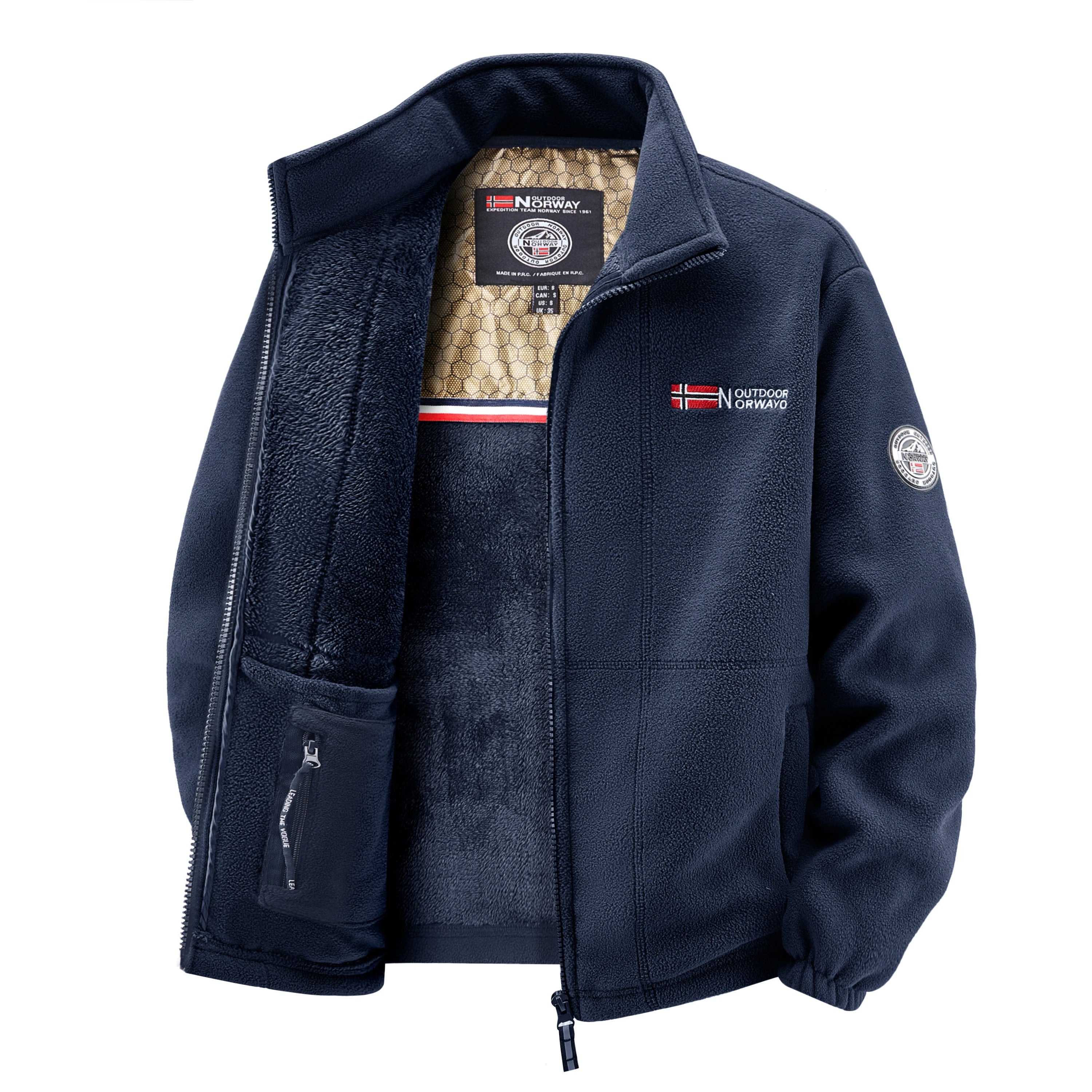 Chaqueta polar para hombre, suave y agradable para la piel, resistente al calor y al viento, adecuada para desplazamientos diarios, ocio en el hogar, caminar al aire libre, reuniones casuales con amigos, capas en otoño e inv