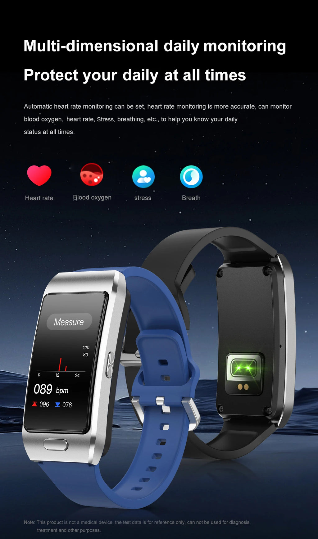 Reloj inteligente LIGE 2 en 1 TWS auriculares 1,57 "hombres mujeres GPS deportes Fitness ECG relojes de ritmo cardíaco Bluetooth llamada música Smartwatch