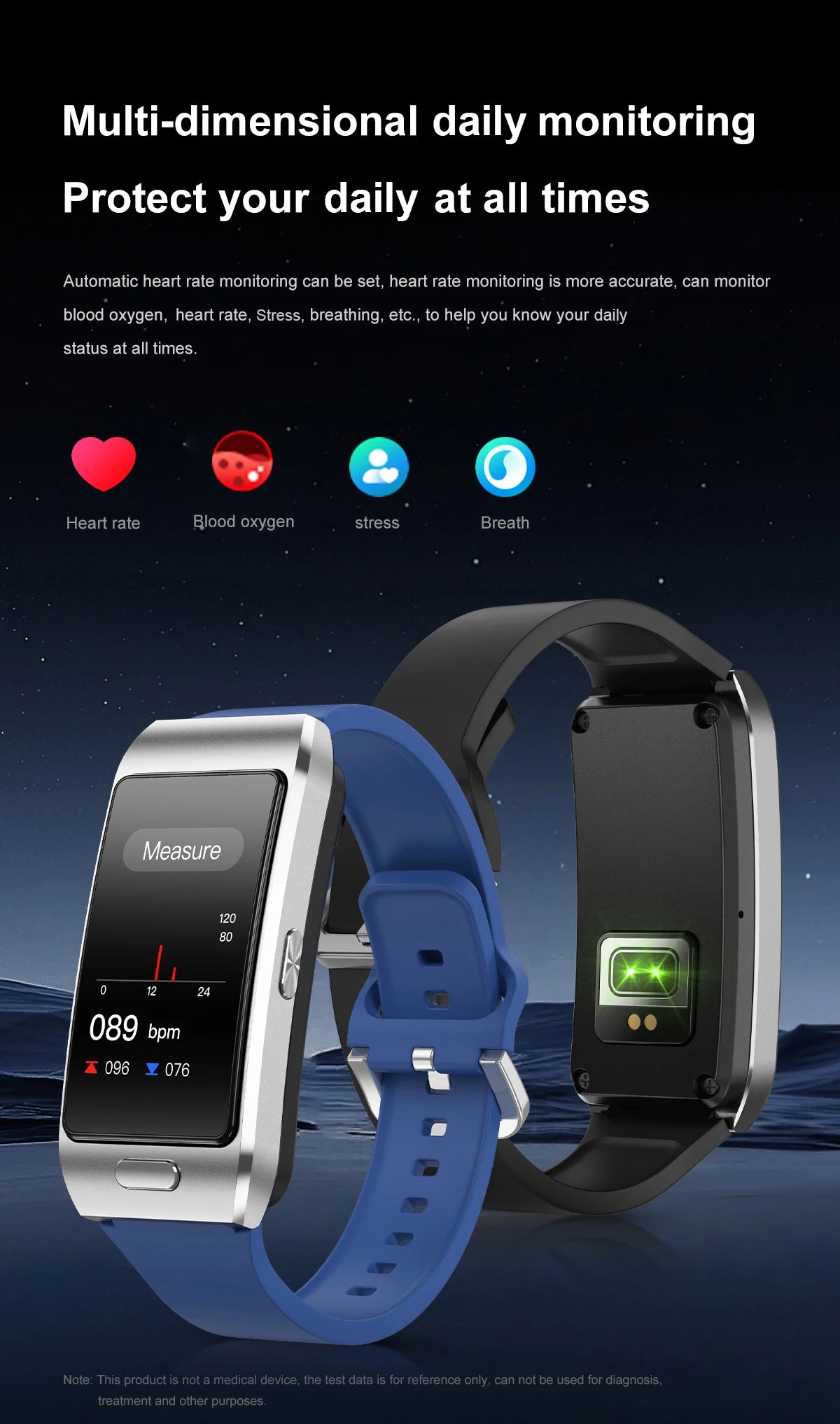Reloj inteligente LIGE 2 en 1 TWS auriculares 1,57 "hombres mujeres GPS deportes Fitness ECG relojes de ritmo cardíaco Bluetooth llamada música Smartwatch