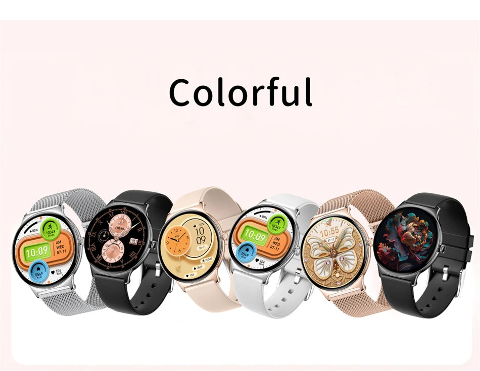Reloj Inteligente LIGE AMOLED con Monitor Menstrual