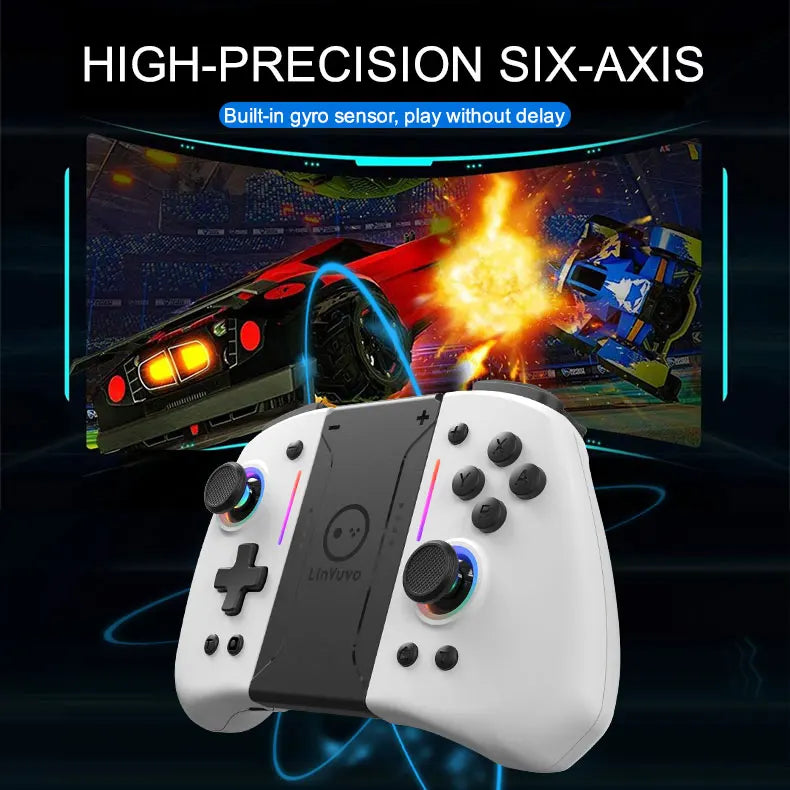 Control inalámbrico Bluetooth para Nintendo Switch, OLED y Lite, mando de juegos, mando, accesorios para juegos Hall