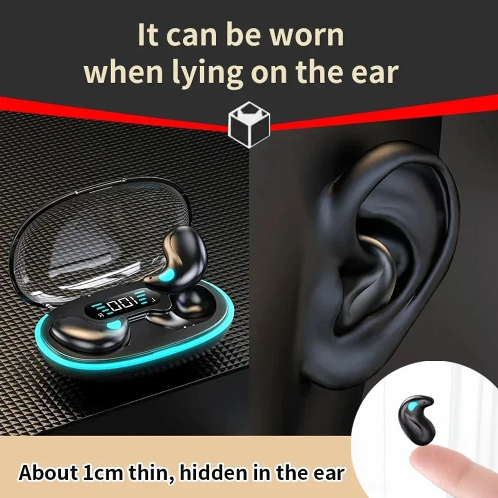 X55 Mini auriculares inalámbricos, cascos con reducción de ruido, Bluetooth 5,3, estéreo, HIFI, música