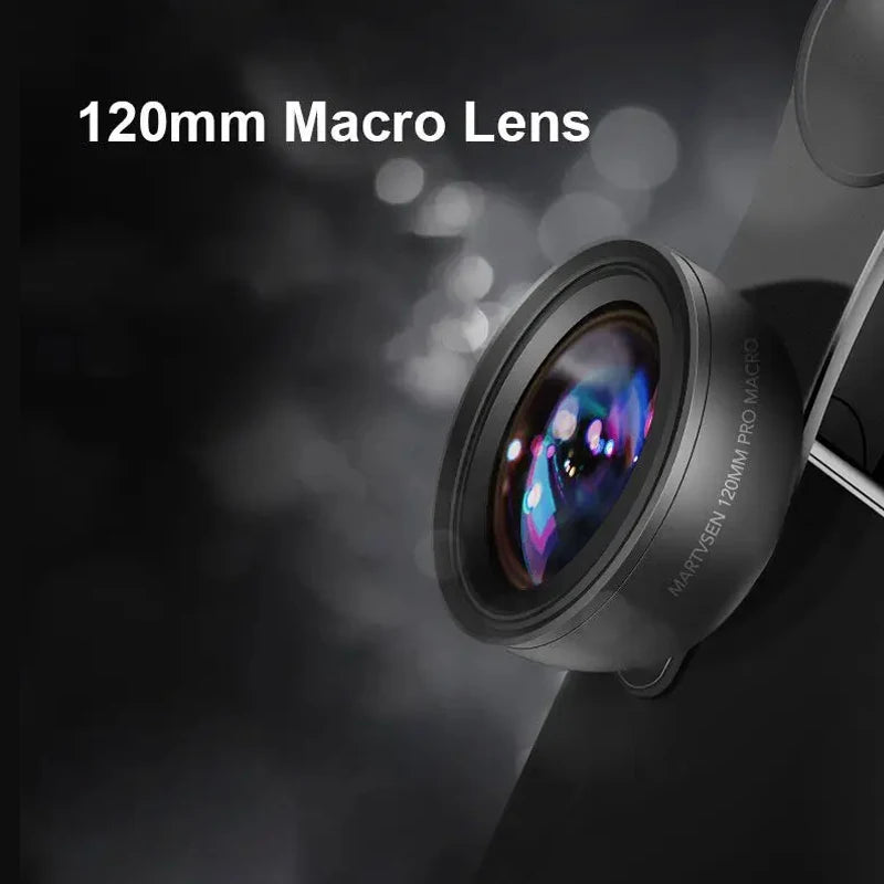 Lente Macro 120MM 10X HD 5K para iPhone y Android