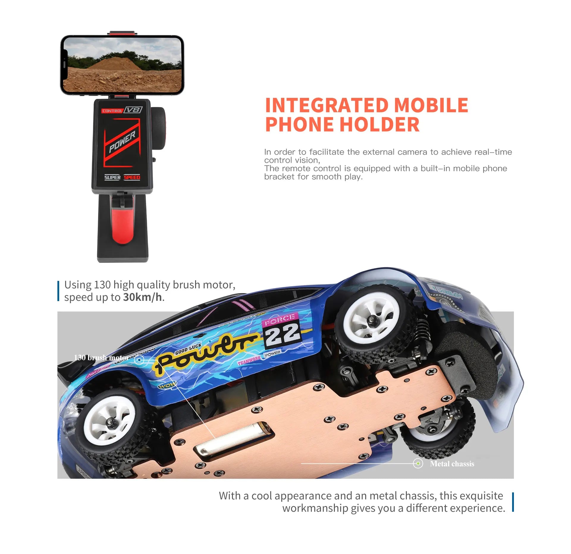 WLtoys 284131/284161/284010/32221 con Luces LED, 2.4G, 4WD, 30 km/h, Chasis Metálico, Coches RC Eléctricos de Alta Velocidad para Derrapes Todoterreno