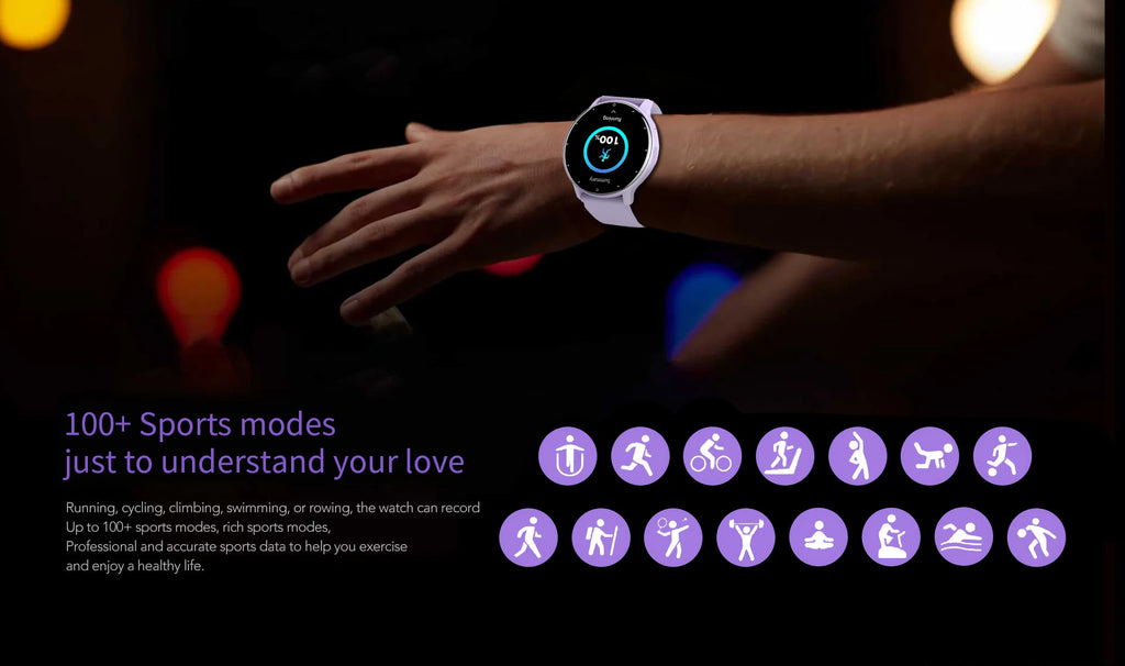 LIGE Reloj Inteligente Táctil IP68 Bluetooth