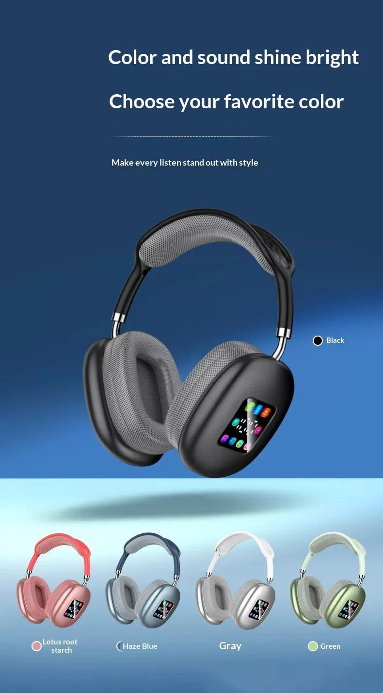 CEP-9 Auriculares Bluetooth 5.3 Pantalla LED Color