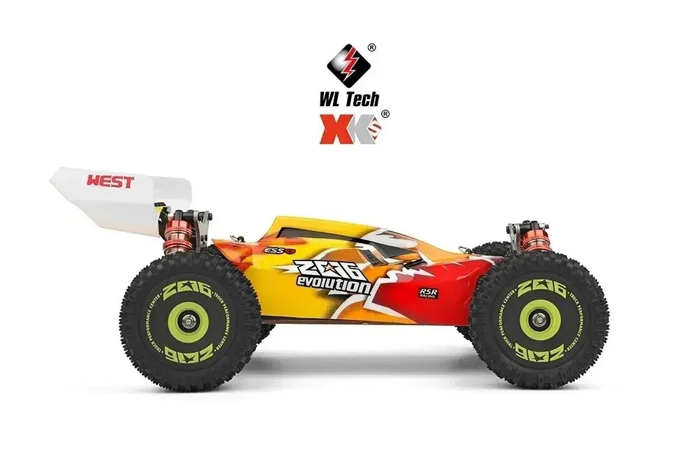 Coche Teledirigido WLtoys Todoterreno 4WD 2.4G hasta 75 km/h