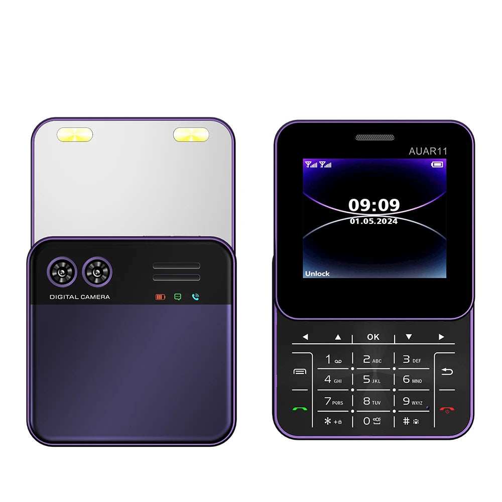 Teléfono SERVO AUAR11 Dual SIM 2G GSM Pantalla Giratoria 2.4"