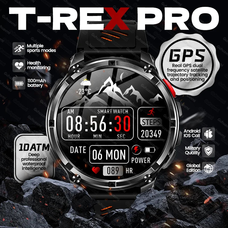 Reloj Inteligente Deportivo con GPS y Bluetooth