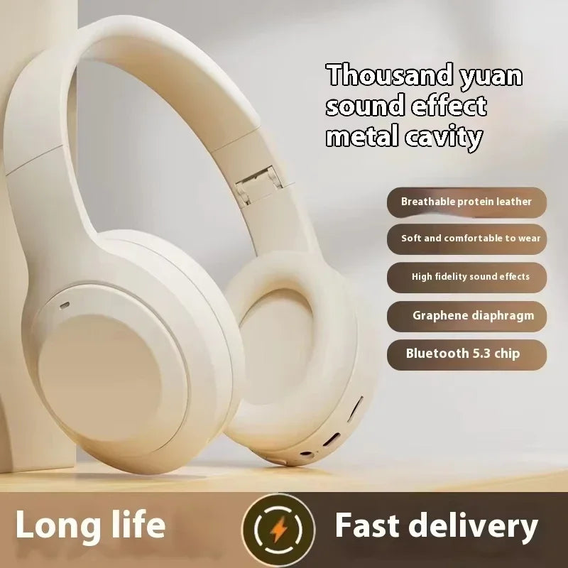 M5 Auriculares Bluetooth 5.3 Modo Dual Plegables