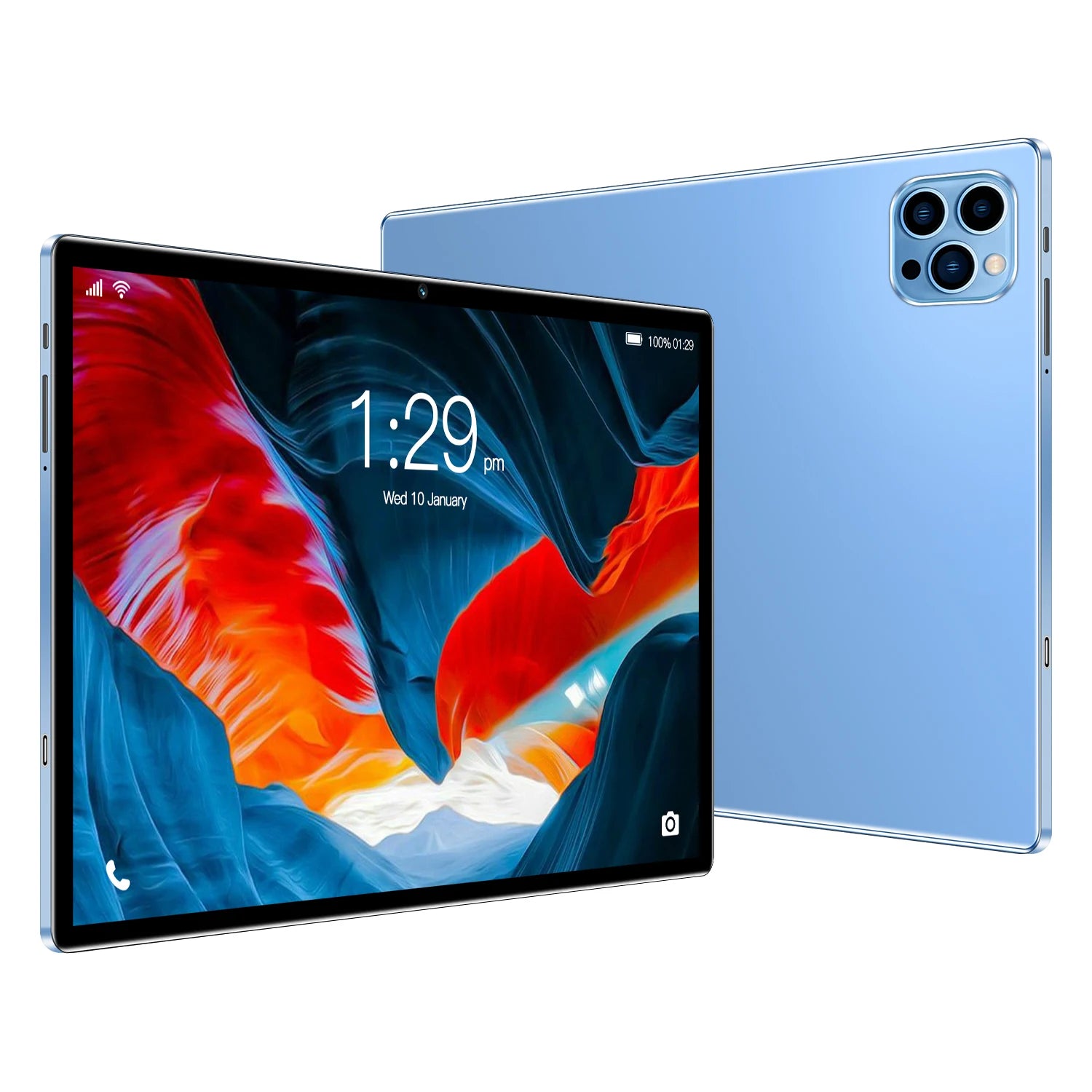 Nuevo tableta Pc ULTRA SLIM Pad de 10,1 pulgadas, Google Play, pantalla HD Octa Core, cámaras duales SIM, Sensor G, tabletas multitáctiles