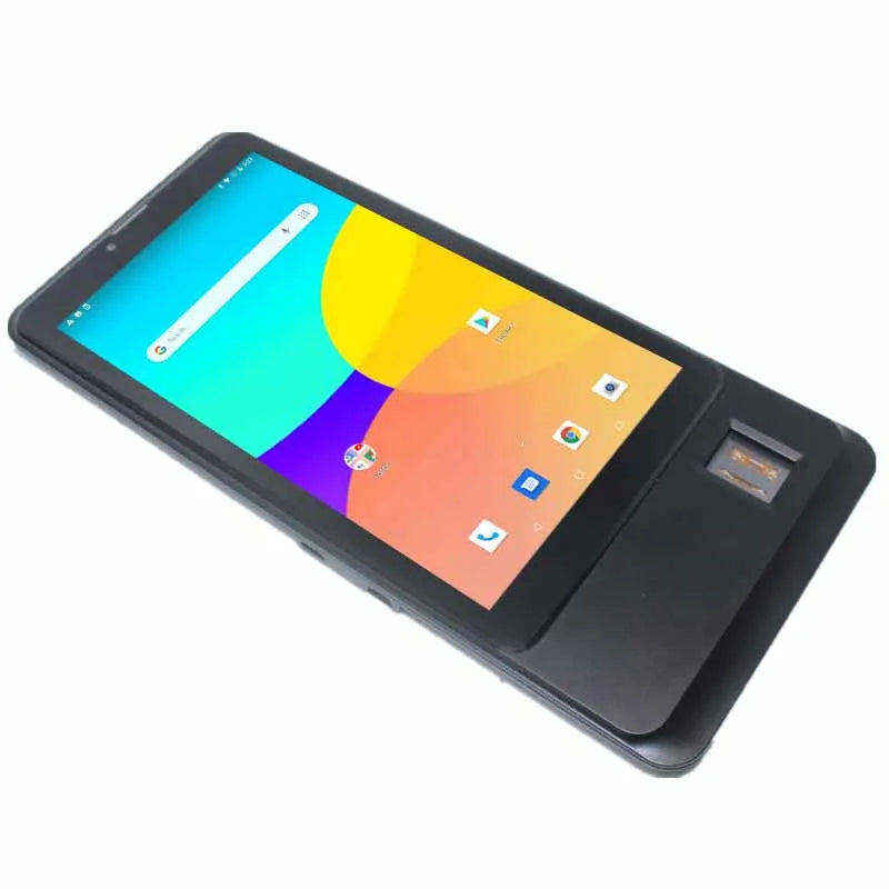 7 ''4G LTE llamada telefónica tarjeta SIM Dual Tablet PC soporte función de huella digital 1GB RAM 8GB ROM Quad Core MTK8735 GPS Android 8,1 GSM