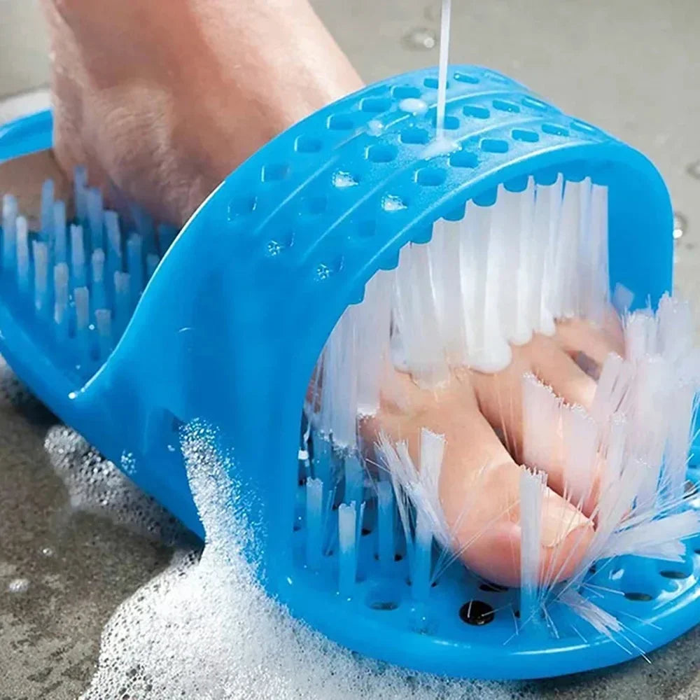 Cepillo Masajeador para Pies de Ducha Exfoliante
