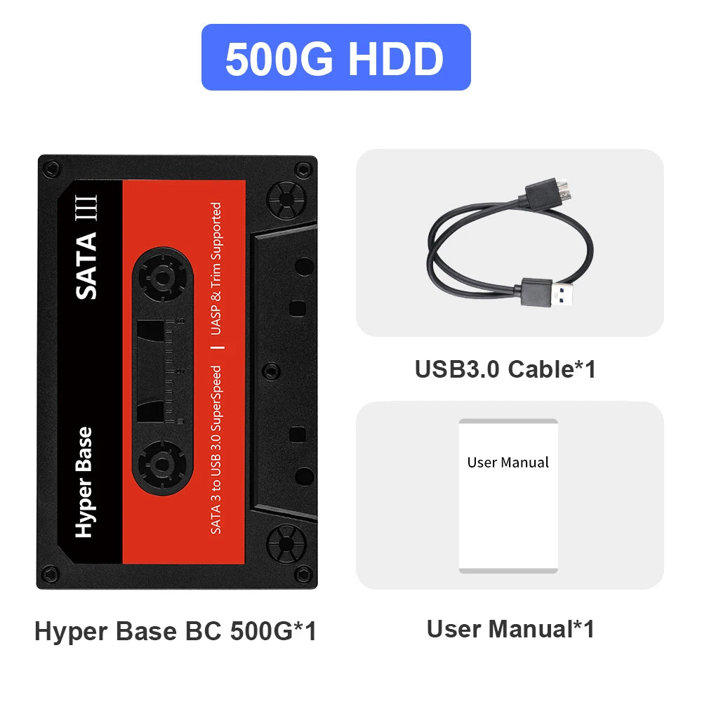 Batocera 35.linux 500G HDD externo juego disco duro consolas de juegos más de 48000 juegos para PSP/MAME/N64/DC/3DO/NES para PC/portátil/Mac