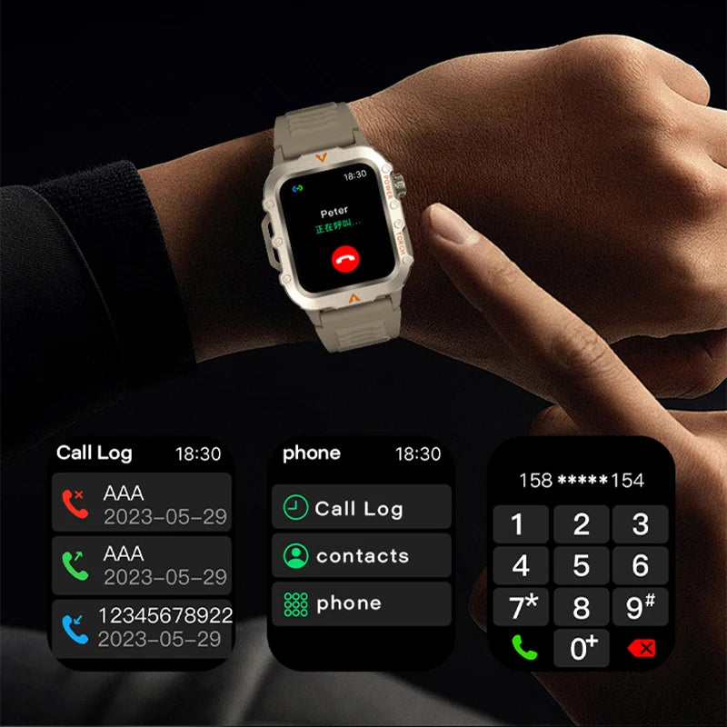 Reloj Inteligente con Monitor de Actividad Física y Bluetooth