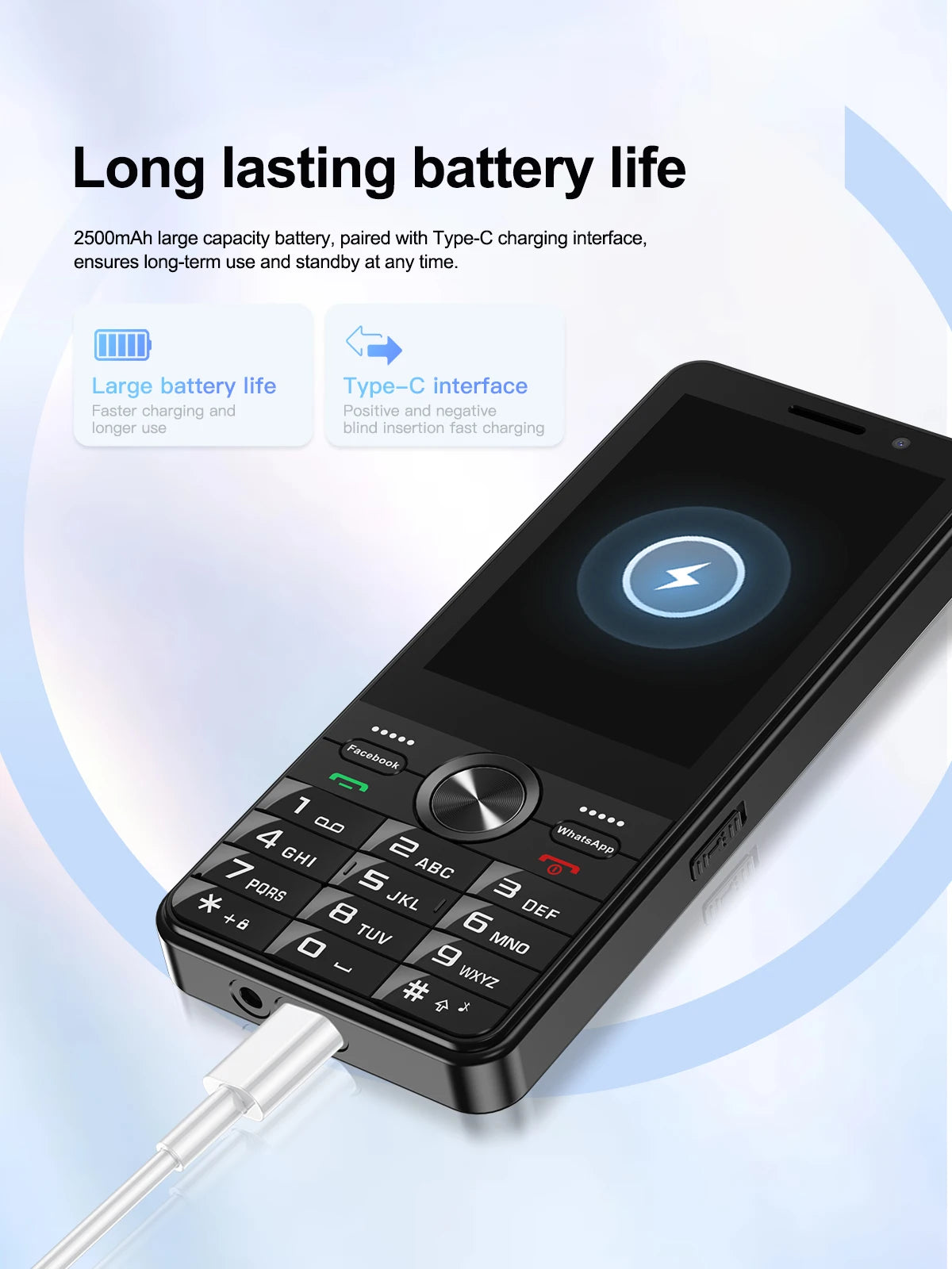 SERVO F24 PRO – Celular 4G Android 3.5" Doble SIM 2+16GB