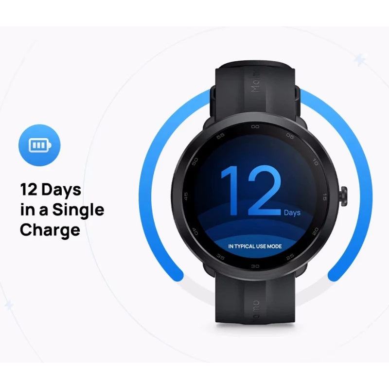 Nuevo Reloj Inteligente de 1.3 Pulgadas 2001 con Recordatorios Avanzados de Salud, Compatible con 115 Modos de Fitness, 5 ATM, 280mAh