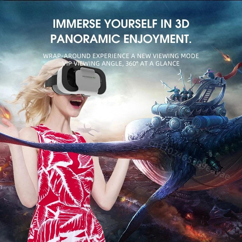 Gafas 3D VR de realidad virtual, lentes para casco inteligente, dispositivos de realidad virtual para teléfonos celulares, smartphones y visualizadores.