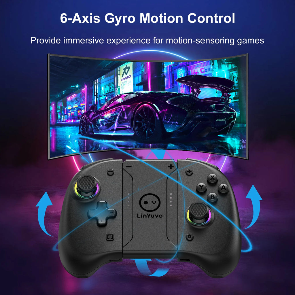 Control Inalámbrico Bluetooth para Nintendo Switch, OLED y Lite, Gamepad, Accesorios de Juego, Mando