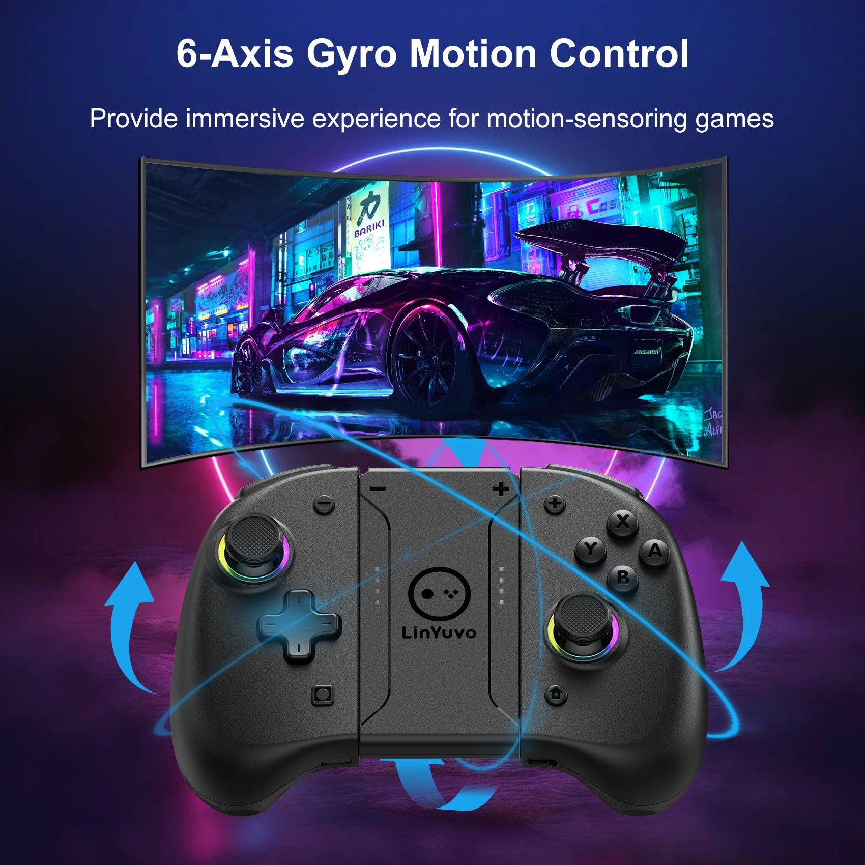 Control Inalámbrico Bluetooth para Nintendo Switch, OLED y Lite, Gamepad, Accesorios de Juego, Mando