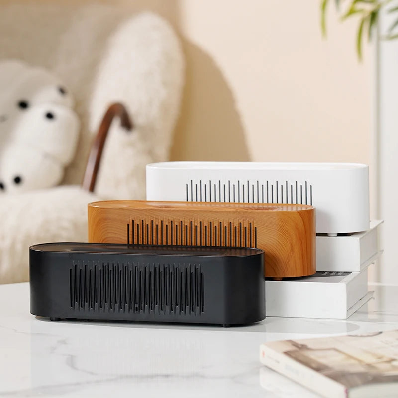 Humidificador de aromaterapia con efecto llama