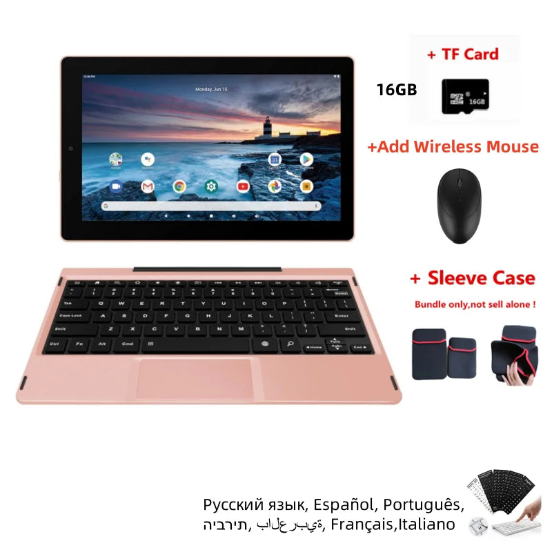 RCT6716 11.6“ Android 9.0 Tabet PC MT8167 CPU de cuatro núcleos 2GB RAM 32GB ROM 768 x 1368 IPS 1*USB 3.0
