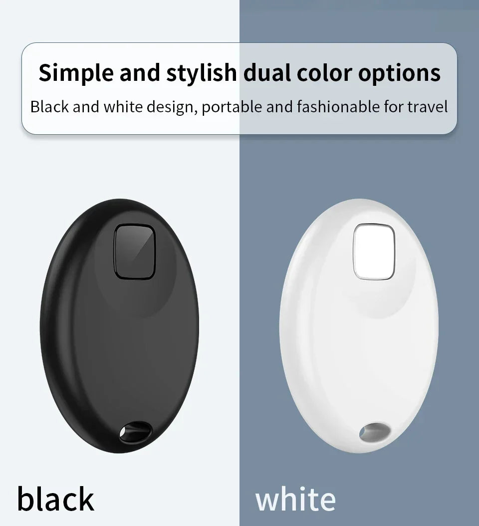 Mini Rastreador GPS Inteligente con Bluetooth, Dispositivo Antipérdida para Mascotas, Compatible con la Aplicación Find My de iOS, Localizador de Llaves, Maletas, Niños, Perros y Gatos