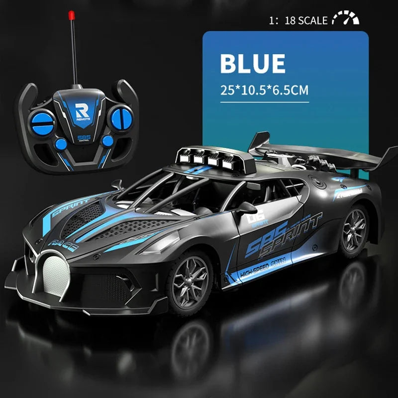Auto RC de Deriva de Alta Velocidad con Control Remoto para Niños