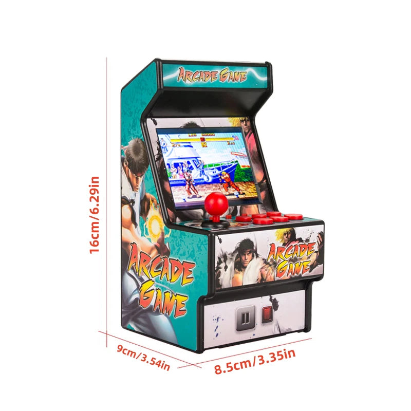 Mini consola portátil de videojuegos recreativos portátil de 2,8 pulgadas y 16 bits (más de 150 juegos retro clásicos integrados para SEGA)