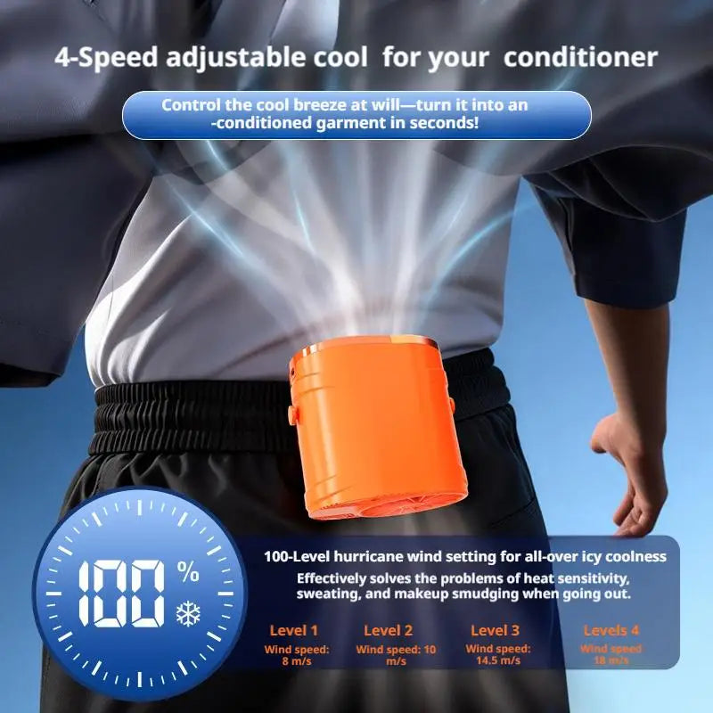 Ventilador de Cintura con Refrigeración por Semiconductor
