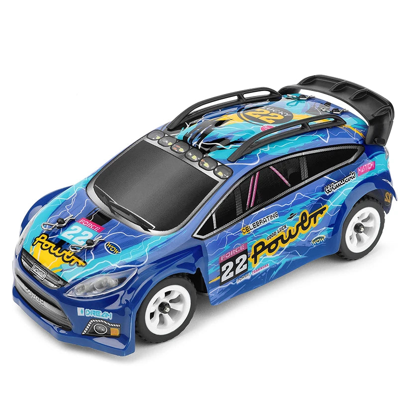 WLtoys 284131/284161/284010/32221 con Luces LED, 2.4G, 4WD, 30 km/h, Chasis Metálico, Coches RC Eléctricos de Alta Velocidad para Derrapes Todoterreno