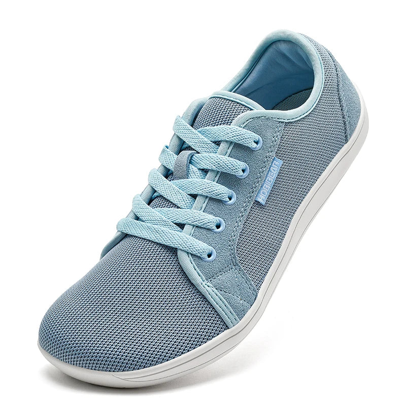 Zapatillas Descalzas HOBIBEAR con Cordones Punta Ancha Caída Cero