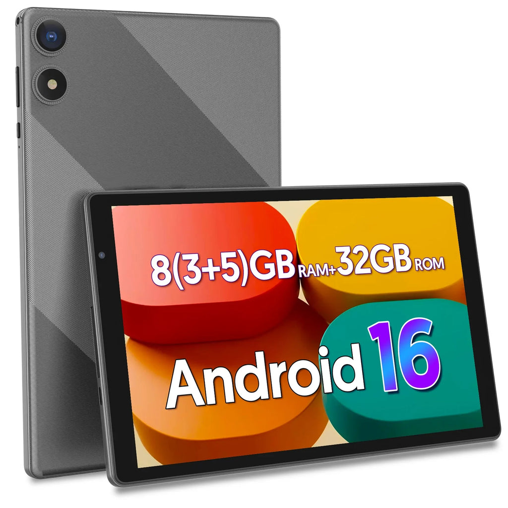 Tablet BAKEN Android 16 de 10 pulgadas, 4GB RAM, 32GB ROM, WiFi 6