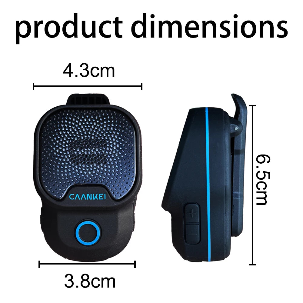 Altavoz Bluetooth portátil IPX7 altavoces portátiles impermeables deporte al aire libre micrófono con Clip altavoz llamadas/música Mini caja de sonido