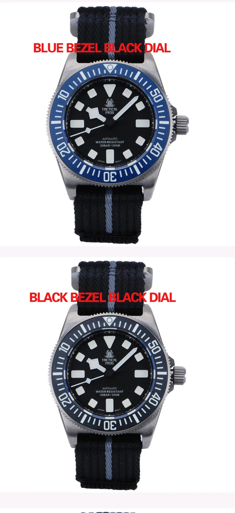 Reloj Mecánico Automático HEIMDALLR Titanio Buceo 200M Zafiro NH35